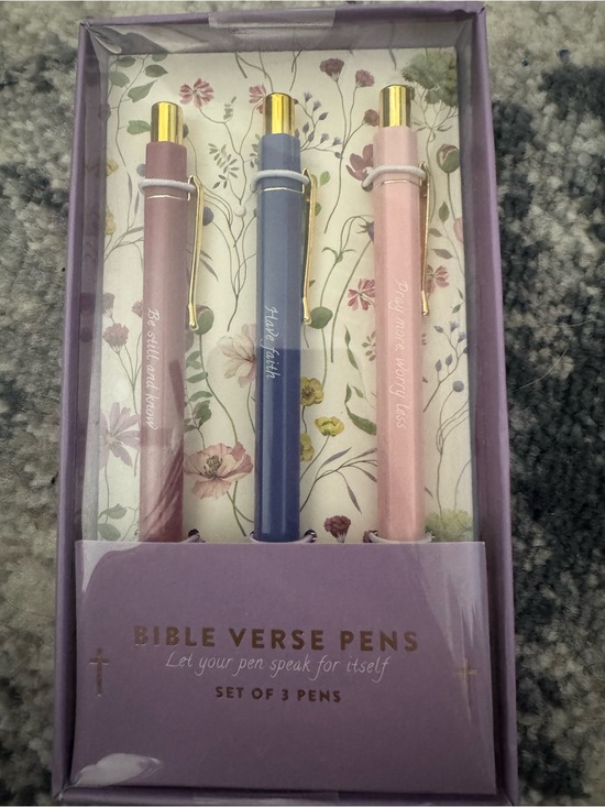 Eccolo Other - Bible Verse Pens Set of 3 - Pick 1 Set
